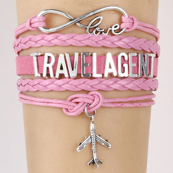 Infinity Love Travel Agent Bracelet - Kay&P