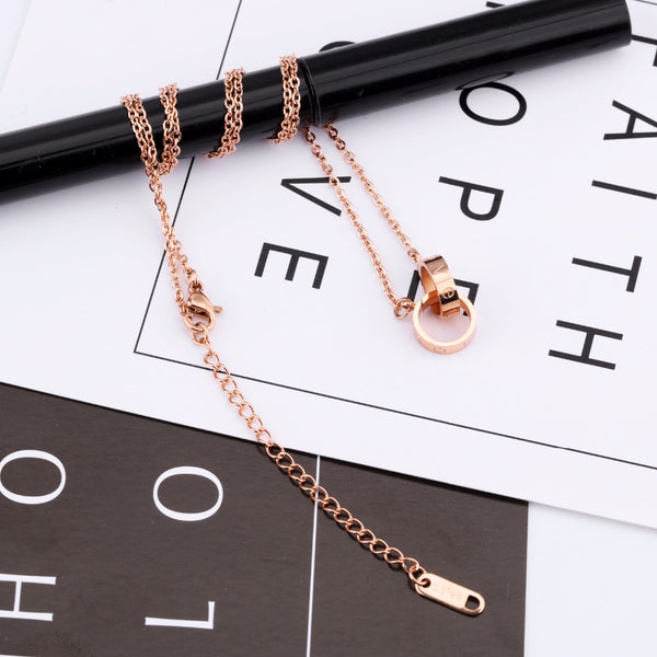 Interlocked Love Circle Necklace - Kay&P
