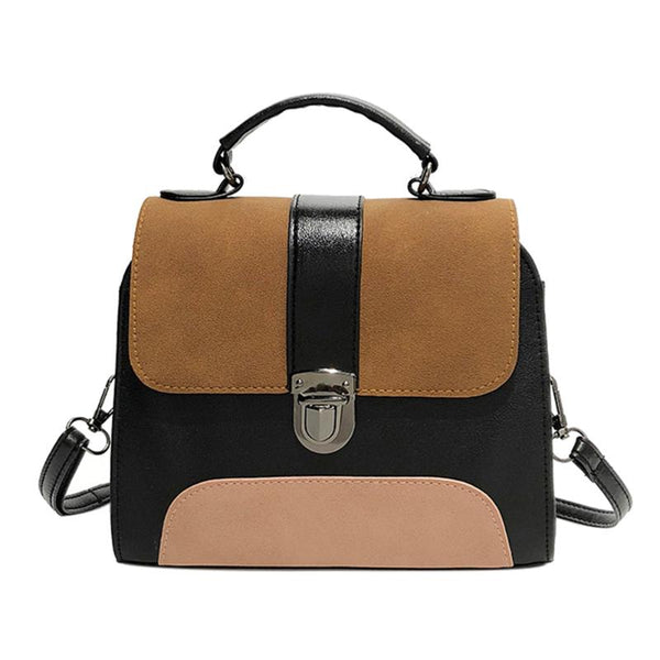 Womens Crossbody Patchwork Handbag - Kay&P