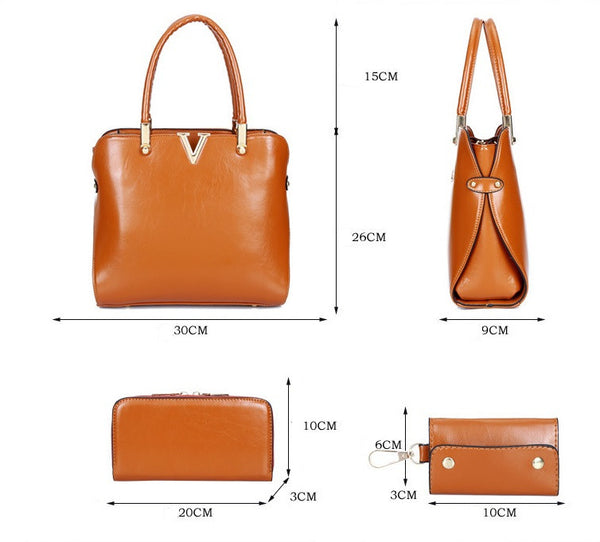 Luxury 3 Piece Designer Handbag - Kay&P