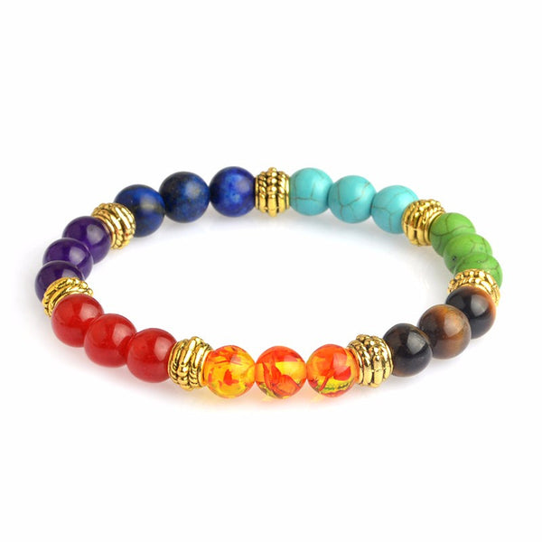 Spiritual Chakra Bead Bracelet - Kay&P
