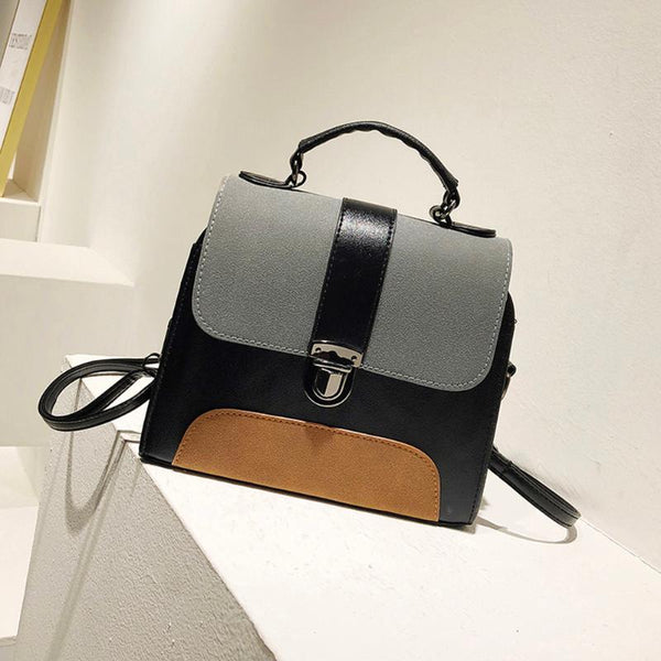 Womens Crossbody Patchwork Handbag - Kay&P