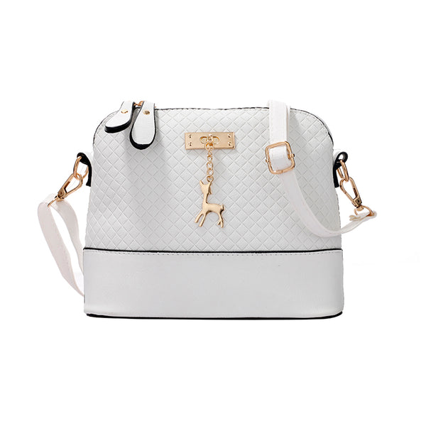 Womens Quilted Premium Deer Inspired Handbag - Kay&P