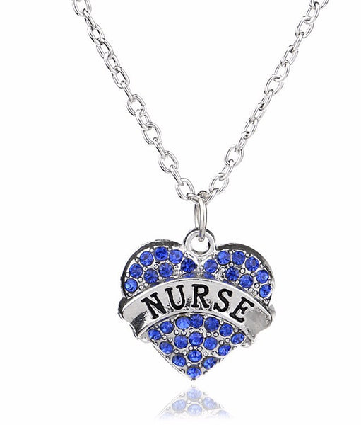 Crystal Charm Nurse Necklace - Kay&P