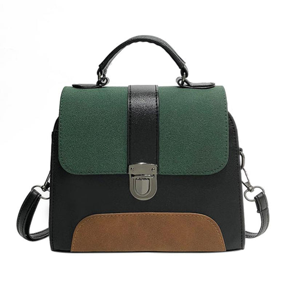 Womens Crossbody Patchwork Handbag - Kay&P