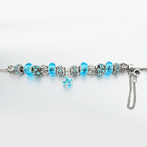 Crystal Charm Bracelet - Kay&P