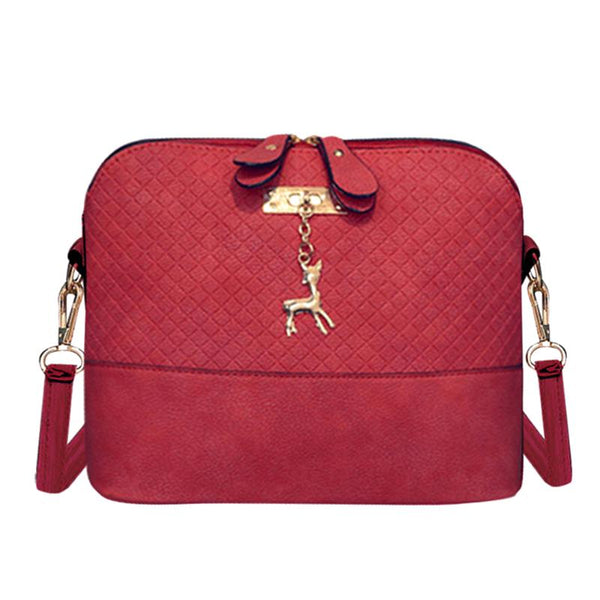 Womens Quilted Premium Deer Inspired Handbag - Kay&P