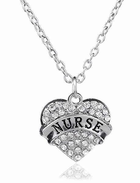 Crystal Charm Nurse Necklace - Kay&P