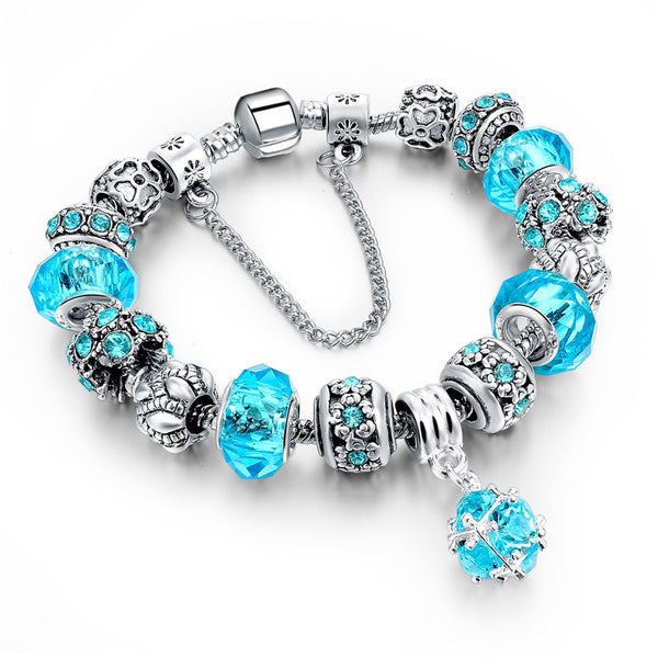 Crystal Charm Bracelet - Kay&P