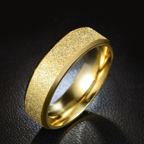 FREE Rainbow Titanium Style Dusted Finish Ring - Kay&P