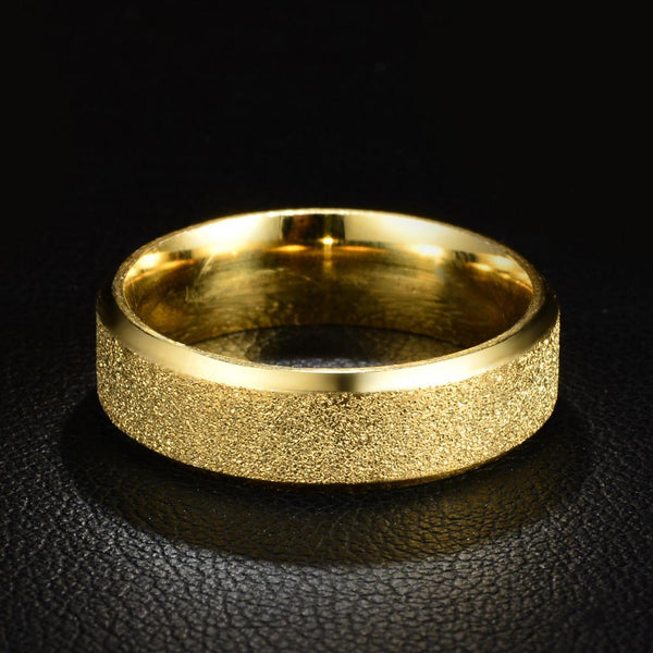 FREE Rainbow Titanium Style Dusted Finish Ring - Kay&P