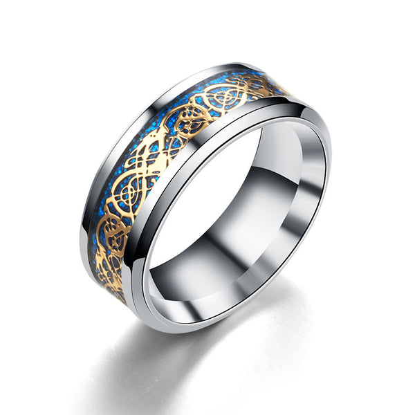 Stainless Steel Celtic Designed Ring - Kay&P