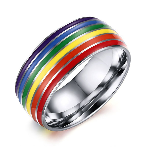 FREE Rainbow Band Ring - Kay&P