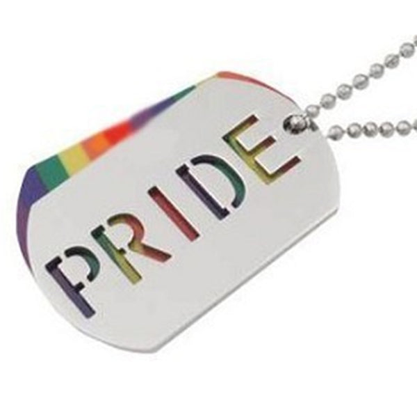 FREE Rainbow Stainless Steel PRIDE Dog Tag - Kay&P