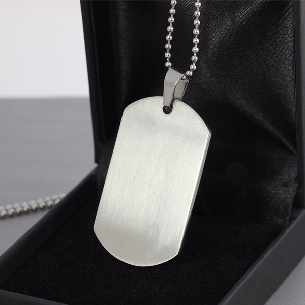 Stainless Steel Female-Female Dog Tag - Kay&P