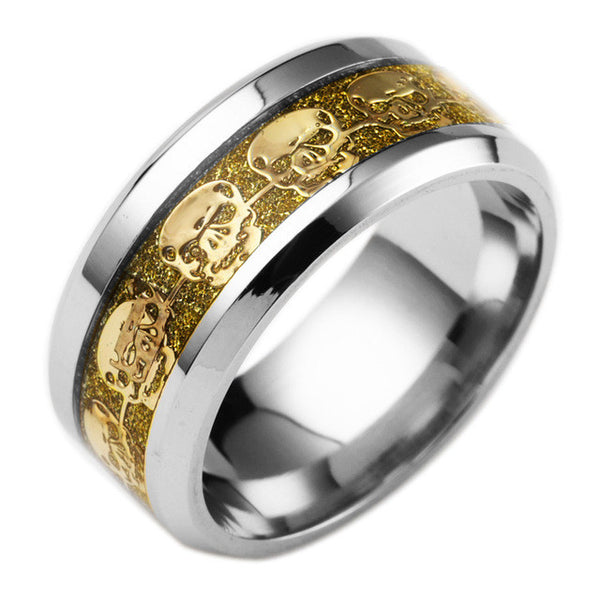 Stainless Steel Skull Ring - Kay&P