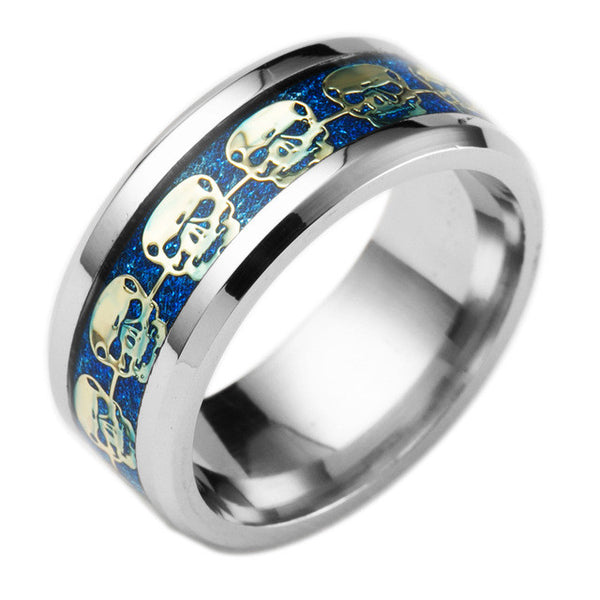 Stainless Steel Skull Ring - Kay&P