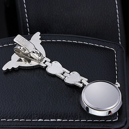 Love Heart Clip-on Nurse Pocket Watch - Kay&P