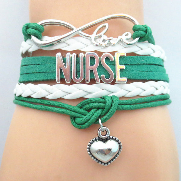 Infinity Love Nurse Bracelet - Kay&P
