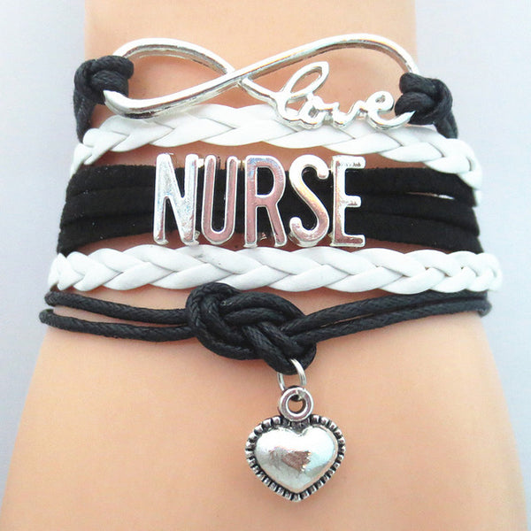 Infinity Love Nurse Bracelet - Kay&P