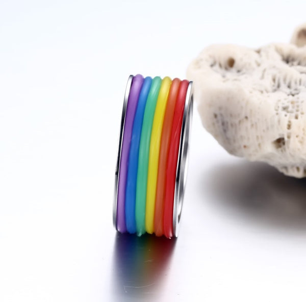 FREE Rainbow Silicone Ring - Kay&P