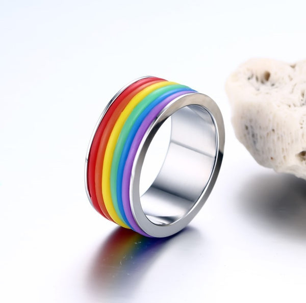 FREE Rainbow Silicone Ring - Kay&P