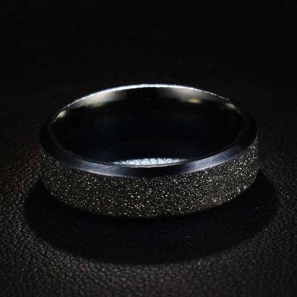 FREE Rainbow Titanium Style Dusted Finish Ring - Kay&P