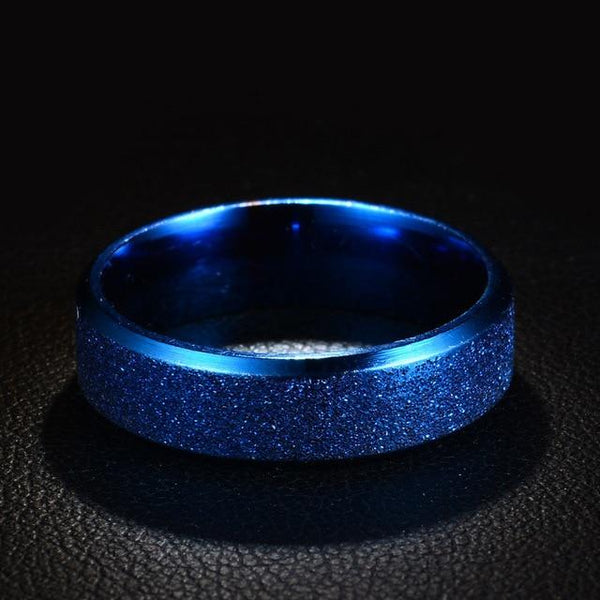 FREE Rainbow Titanium Style Dusted Finish Ring - Kay&P