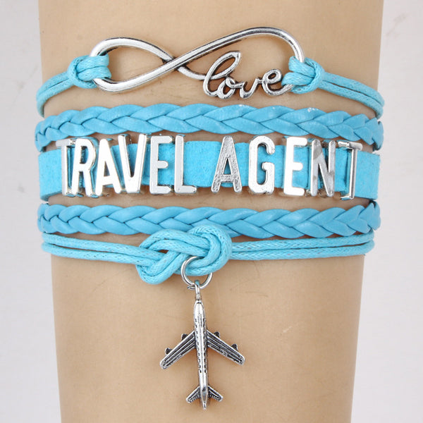 FREE Proud Travel Agent Bracelet - Kay&P