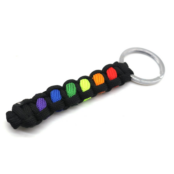 FREE Rainbow Survival Paracord Keychain - Kay&P