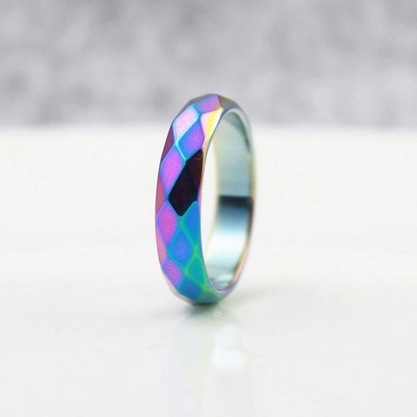 FREE Rainbow Diamond Surface Ring - Kay&P
