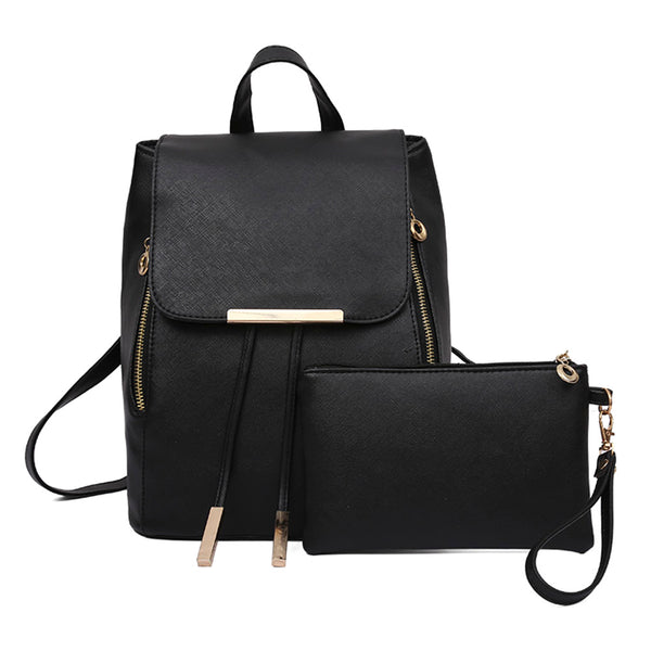 2 piece Designer Backpack & Cluth - Kay&P