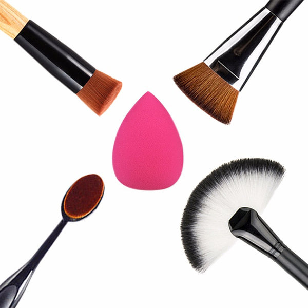 5 Piece Premium Make-Up Brushes Set - Kay&P