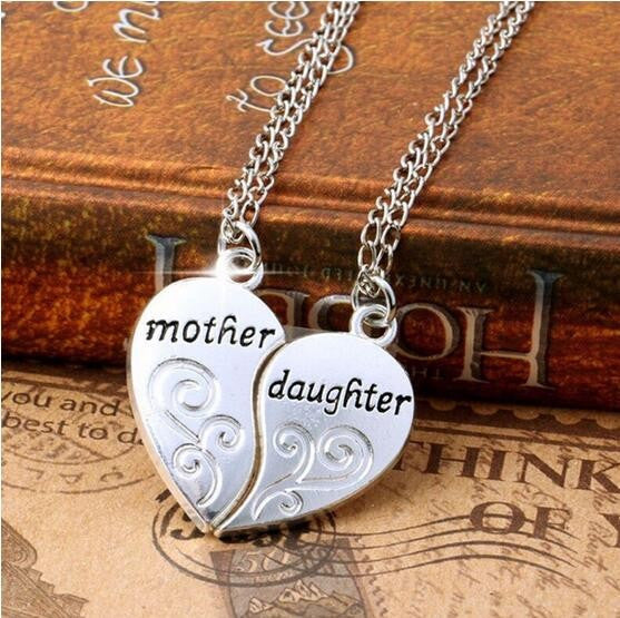 FREE Mother Daughter Silver Plated Necklace - Kay&P