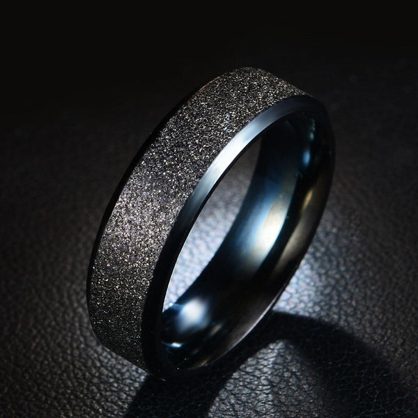 FREE Rainbow Titanium Style Dusted Finish Ring - Kay&P