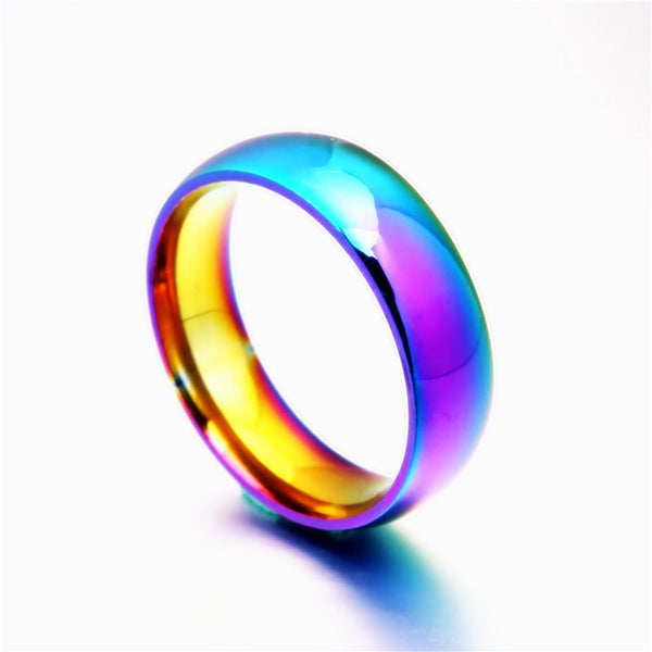 FREE Rainbow Titanium Style Ring - Kay&P
