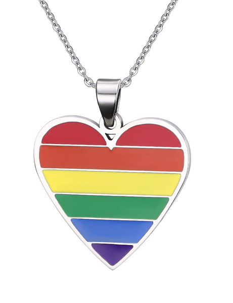 FREE Rainbow Heart necklace - Kay&P
