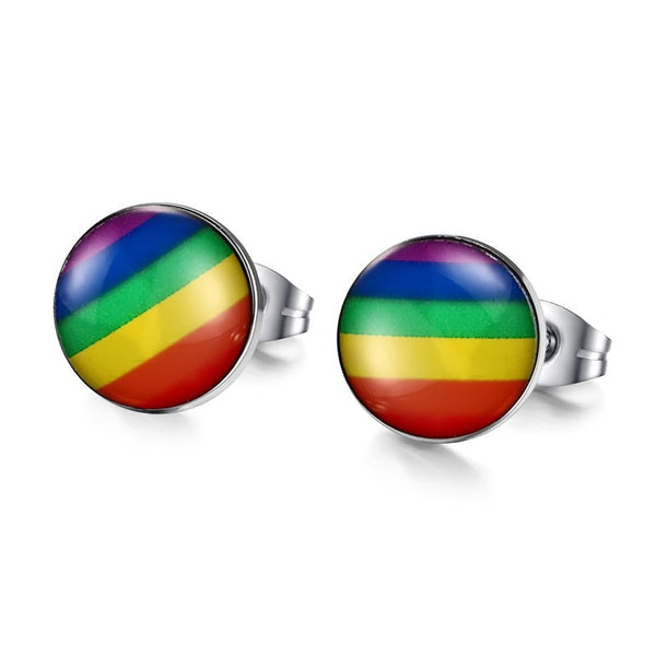 FREE LGBT Rainbow Earring - Kay&P