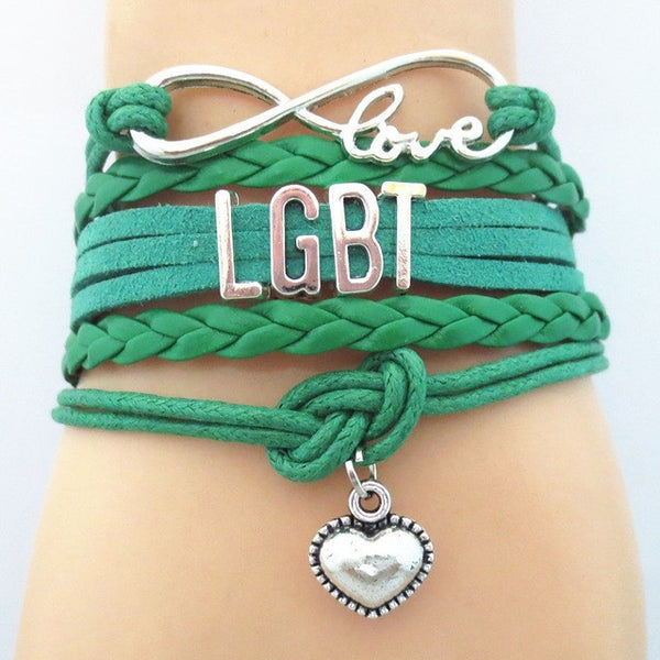 LGBT Infinity Love Bracelet - Kay&P