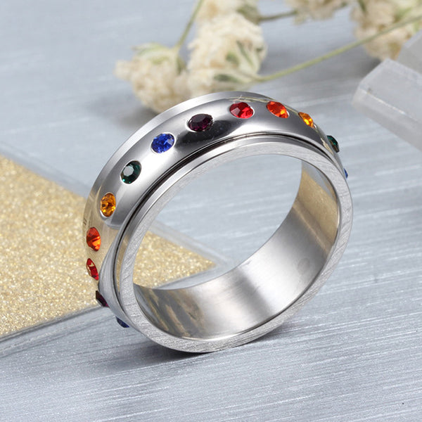 FREE Rainbow Crystal Ring - Kay&P