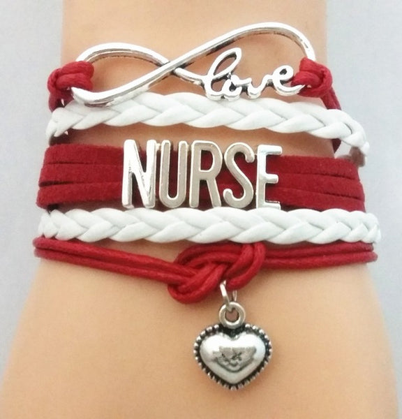 Infinity Love Nurse Bracelet - Kay&P