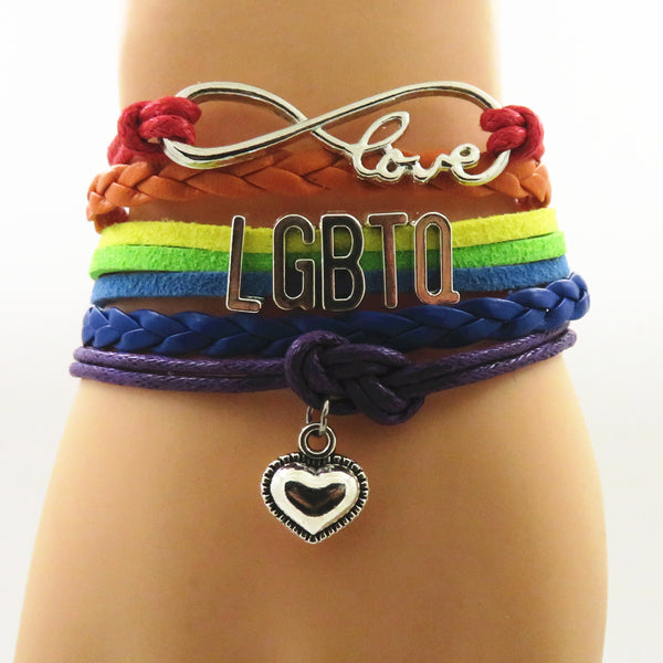 LGBTQ Infinity Love Bracelet - Kay&P