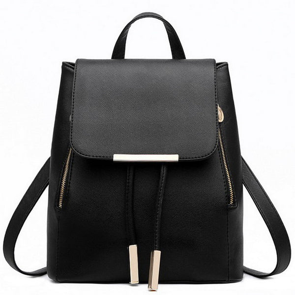Women Soft PU Leather Backpack - Kay&P