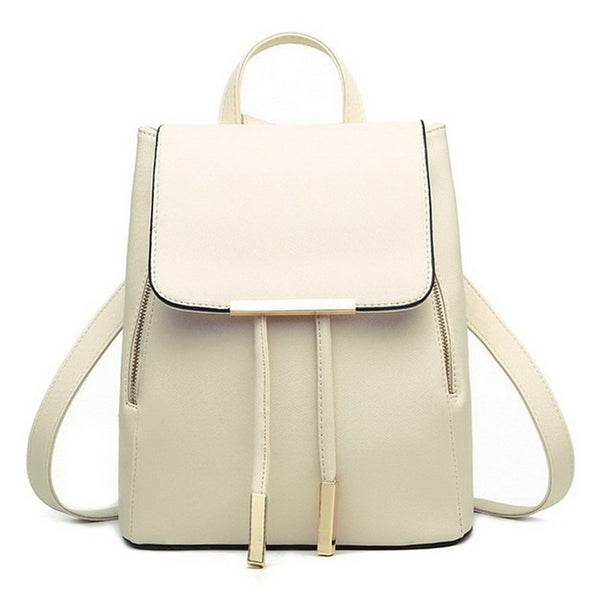 Women Soft PU Leather Backpack - Kay&P